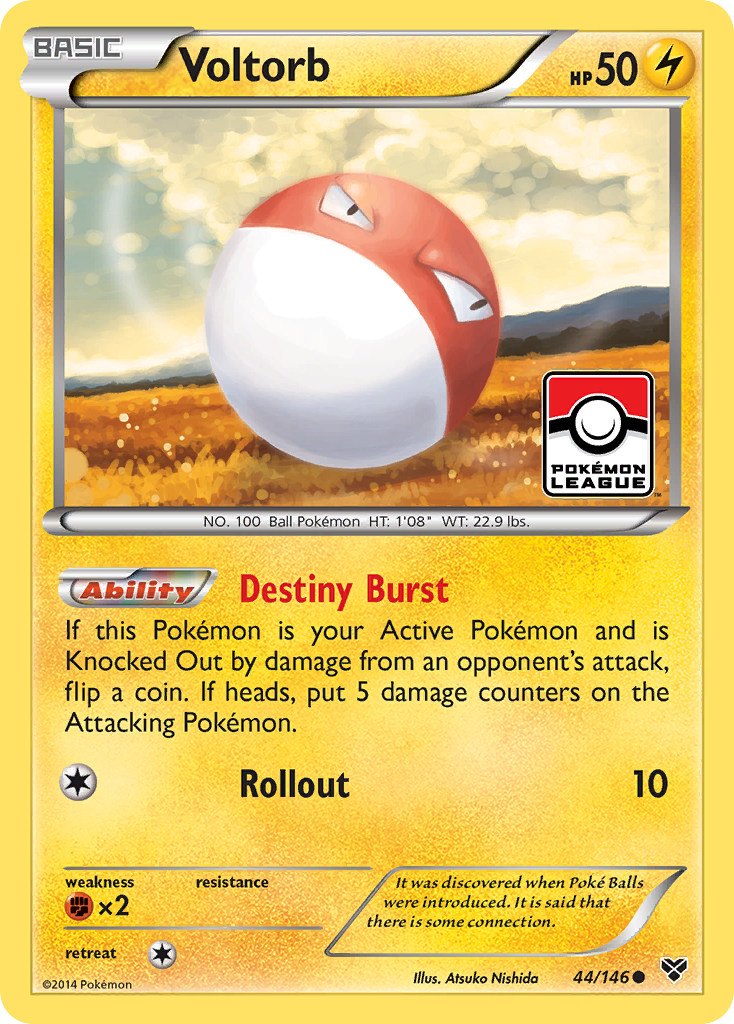 Voltorb (44/146) [XY: Base Set] | The Time Vault CA
