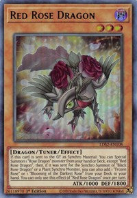 Red Rose Dragon (Green) [LDS2-EN108] Ultra Rare | The Time Vault CA