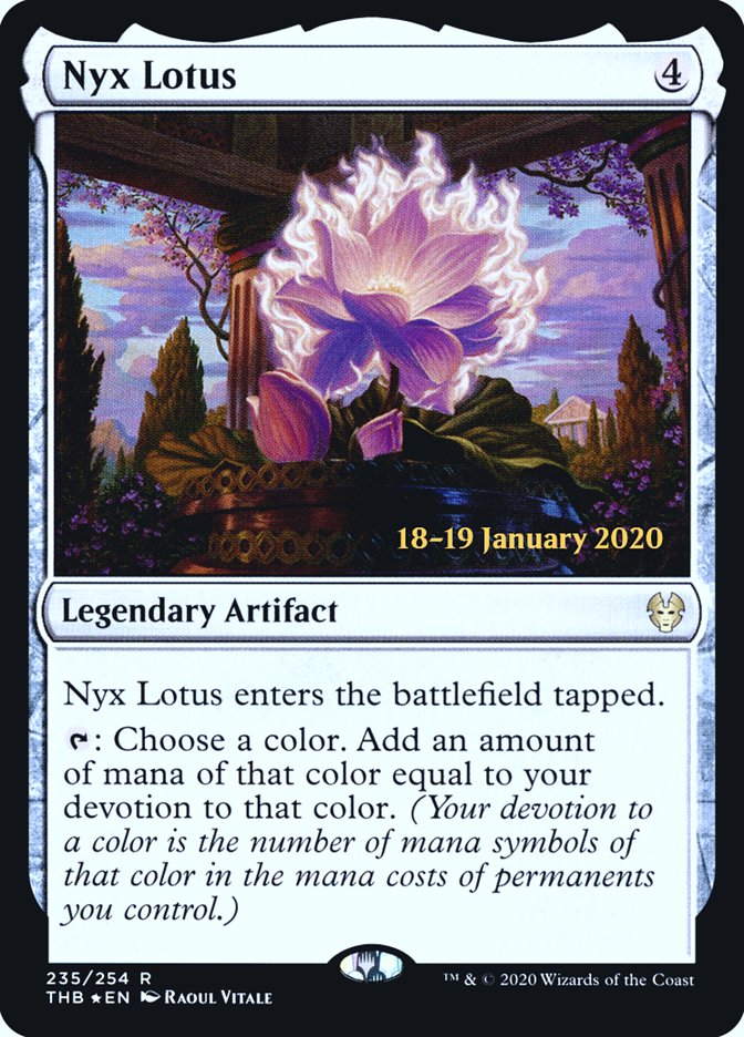 Nyx Lotus [Theros Beyond Death Prerelease Promos] | The Time Vault CA