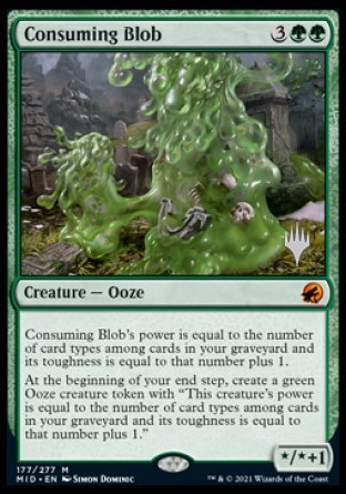 Consuming Blob (Promo Pack) [Innistrad: Midnight Hunt Promos] | The Time Vault CA