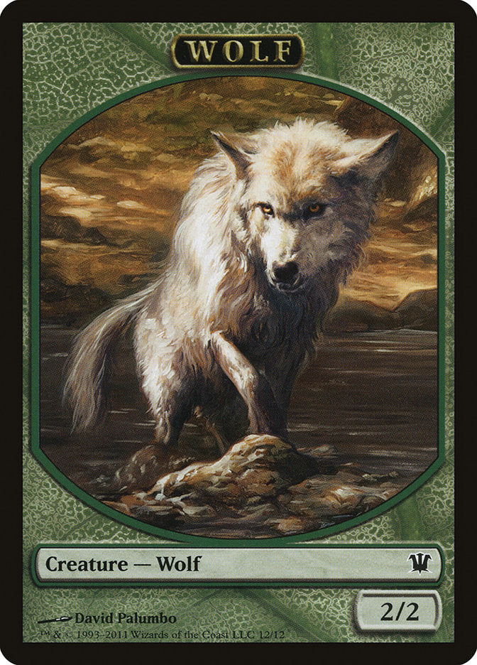 Wolf (12/12) [Innistrad Tokens] | The Time Vault CA