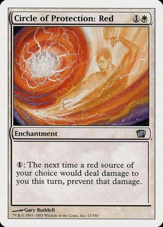 Circle of Protection: Red [Eighth Edition] | The Time Vault CA