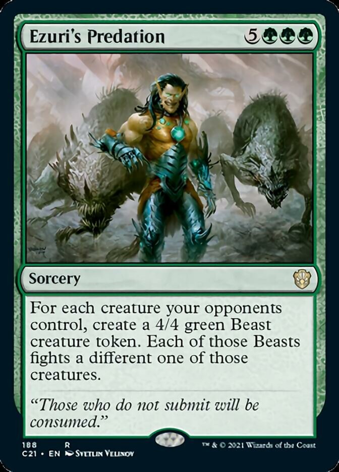 Ezuri's Predation [Commander 2021] | The Time Vault CA