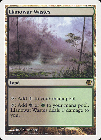 Llanowar Wastes [Ninth Edition] | The Time Vault CA