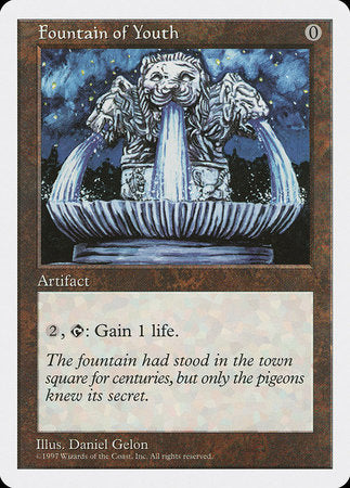 Fountain of Youth [Fifth Edition] | The Time Vault CA