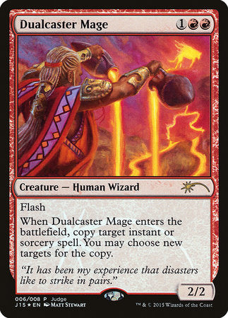 Dualcaster Mage [Judge Gift Cards 2015] | The Time Vault CA