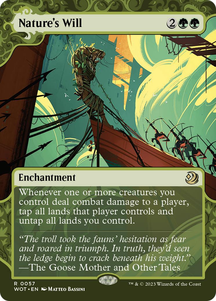 Nature's Will [Wilds of Eldraine: Enchanting Tales] | The Time Vault CA