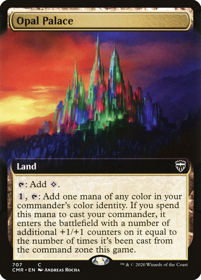 Opal Palace (Extended Art) [Commander Legends] | The Time Vault CA