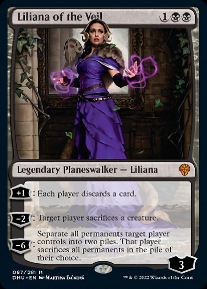 Liliana of the Veil [Dominaria United] | The Time Vault CA