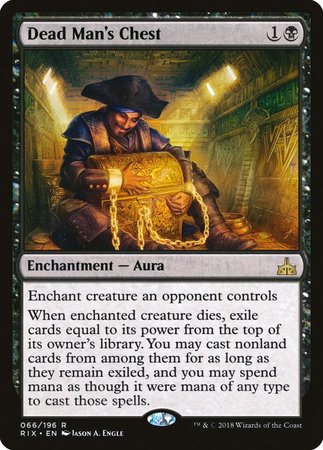 Dead Man's Chest [Rivals of Ixalan] | The Time Vault CA