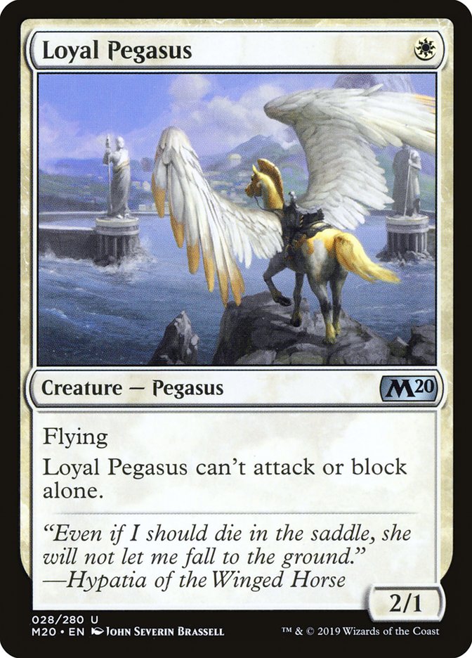 Loyal Pegasus [Core Set 2020] | The Time Vault CA