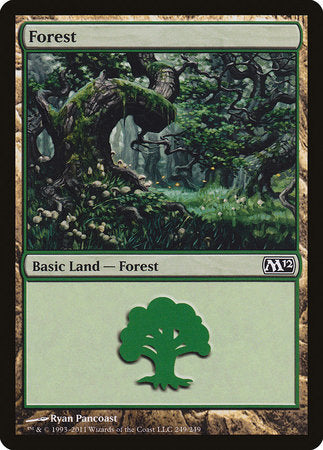 Forest (249) [Magic 2012] | The Time Vault CA