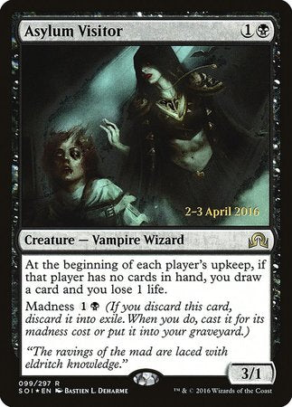 Asylum Visitor [Shadows over Innistrad Promos] | The Time Vault CA