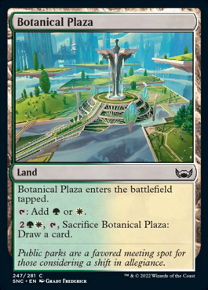Botanical Plaza [Streets of New Capenna] | The Time Vault CA