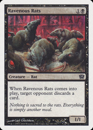 Ravenous Rats [Ninth Edition] | The Time Vault CA