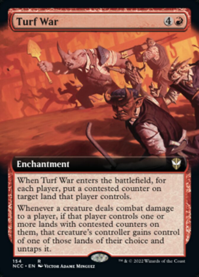 Turf War (Extended Art) [Streets of New Capenna Commander] | The Time Vault CA