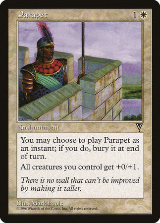 Parapet [Visions] | The Time Vault CA