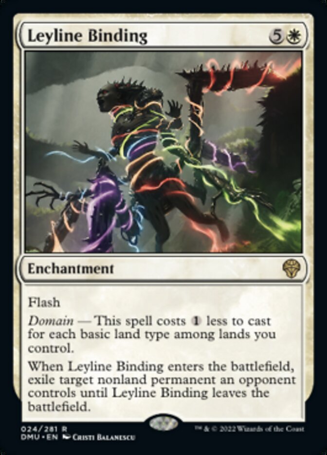 Leyline Binding [Dominaria United] | The Time Vault CA