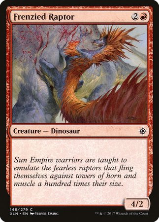 Frenzied Raptor [Ixalan] | The Time Vault CA