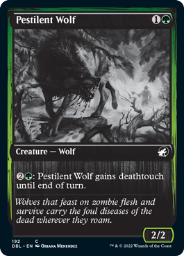 Pestilent Wolf [Innistrad: Double Feature] | The Time Vault CA