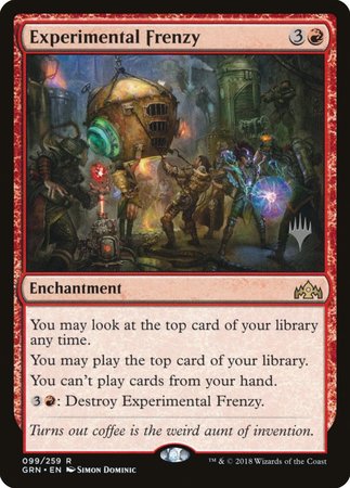 Experimental Frenzy [Guilds of Ravnica Promos] | The Time Vault CA