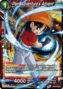 Pan, Adventure's Advent (BT17-011) [Ultimate Squad] | The Time Vault CA