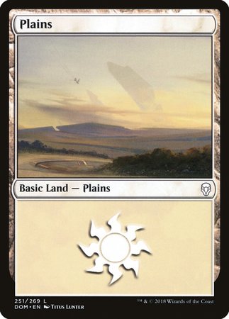 Plains (251) [Dominaria] | The Time Vault CA