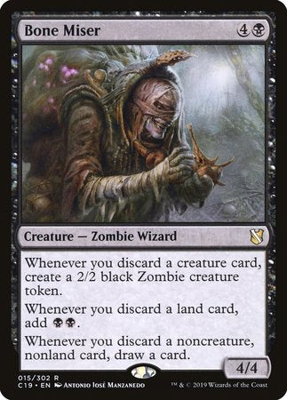 Bone Miser [Commander 2019] | The Time Vault CA