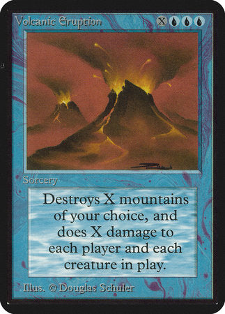 Volcanic Eruption [Limited Edition Alpha] | The Time Vault CA