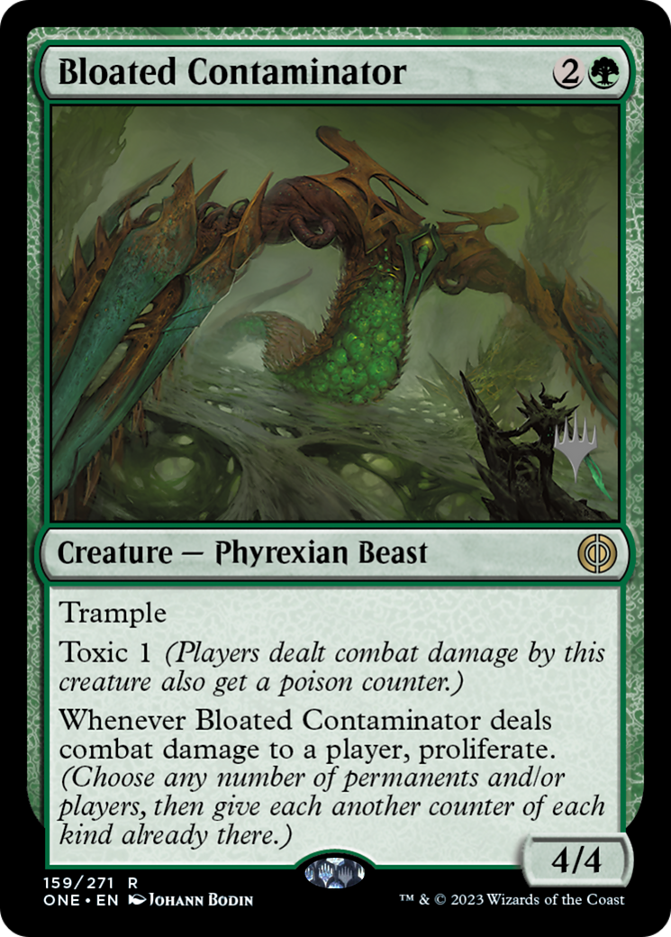 Bloated Contaminator (Promo Pack) [Phyrexia: All Will Be One Promos] | The Time Vault CA