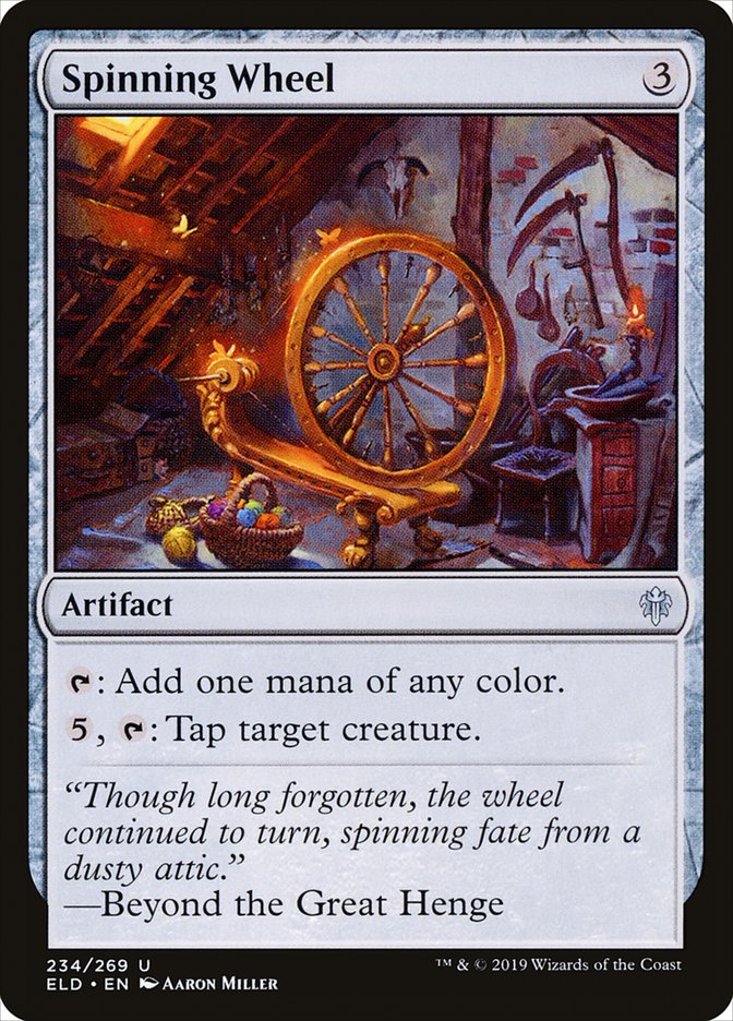 Spinning Wheel [Throne of Eldraine] | The Time Vault CA