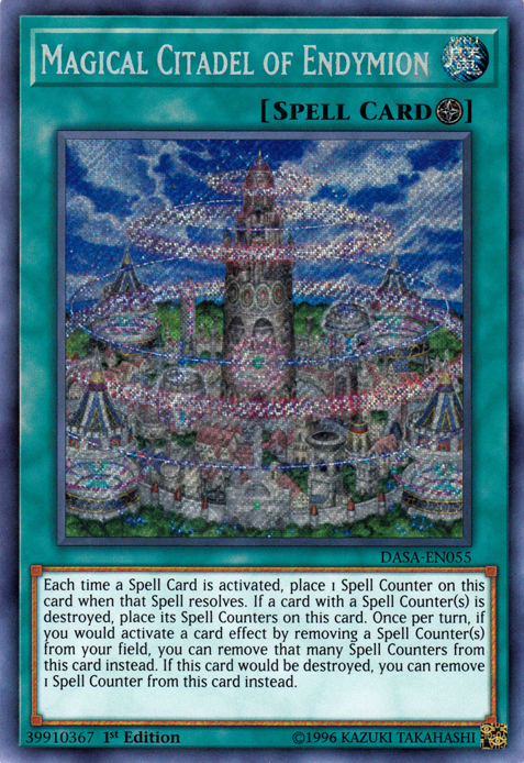 Magical Citadel of Endymion [DASA-EN055] Secret Rare | The Time Vault CA