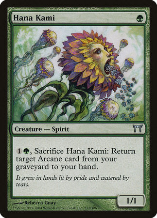 Hana Kami [Champions of Kamigawa] | The Time Vault CA