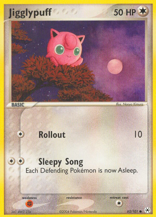 Jigglypuff (63/101) [EX: Hidden Legends] | The Time Vault CA