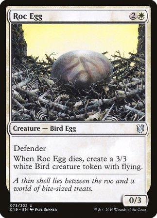 Roc Egg [Commander 2019] | The Time Vault CA