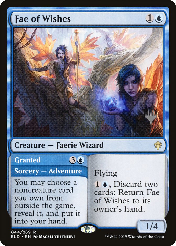 Fae of Wishes // Granted (Promo Pack) [Throne of Eldraine Promos] | The Time Vault CA