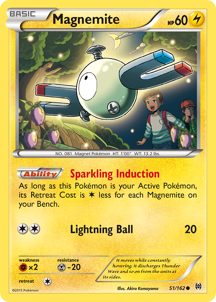 Magnemite (51/162) [XY: BREAKthrough] | The Time Vault CA