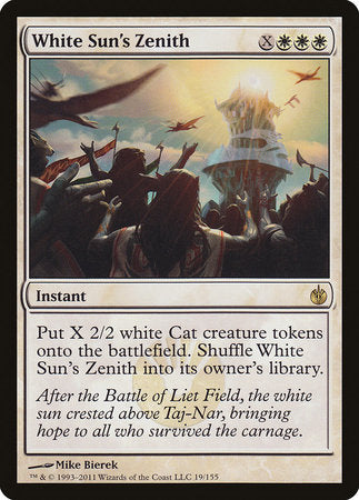 White Sun's Zenith [Mirrodin Besieged] | The Time Vault CA