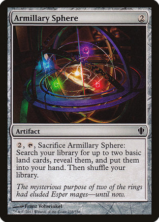 Armillary Sphere [Commander 2013] | The Time Vault CA