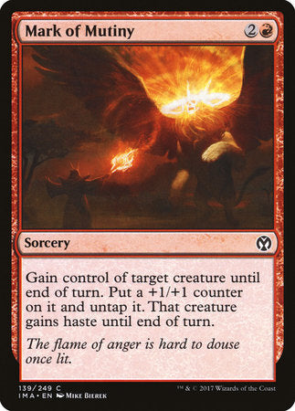 Mark of Mutiny [Iconic Masters] | The Time Vault CA