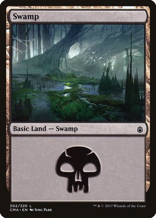 Swamp (302) [Commander Anthology] | The Time Vault CA