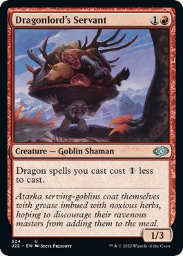 Dragonlord's Servant [Jumpstart 2022] | The Time Vault CA