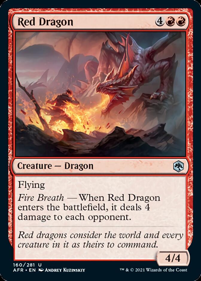 Red Dragon [Dungeons & Dragons: Adventures in the Forgotten Realms] | The Time Vault CA