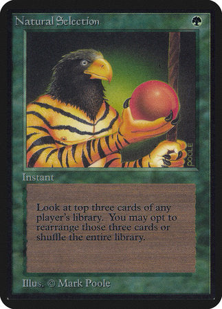 Natural Selection [Limited Edition Alpha] | The Time Vault CA