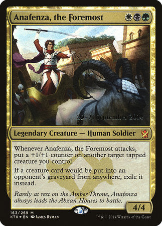 Anafenza, the Foremost [Khans of Tarkir Promos] | The Time Vault CA