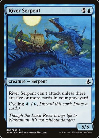 River Serpent [Amonkhet] | The Time Vault CA