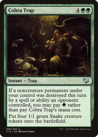 Cobra Trap [Commander 2015] | The Time Vault CA