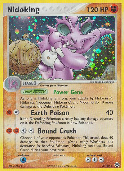 Nidoking (8/112) [EX: FireRed & LeafGreen] | The Time Vault CA