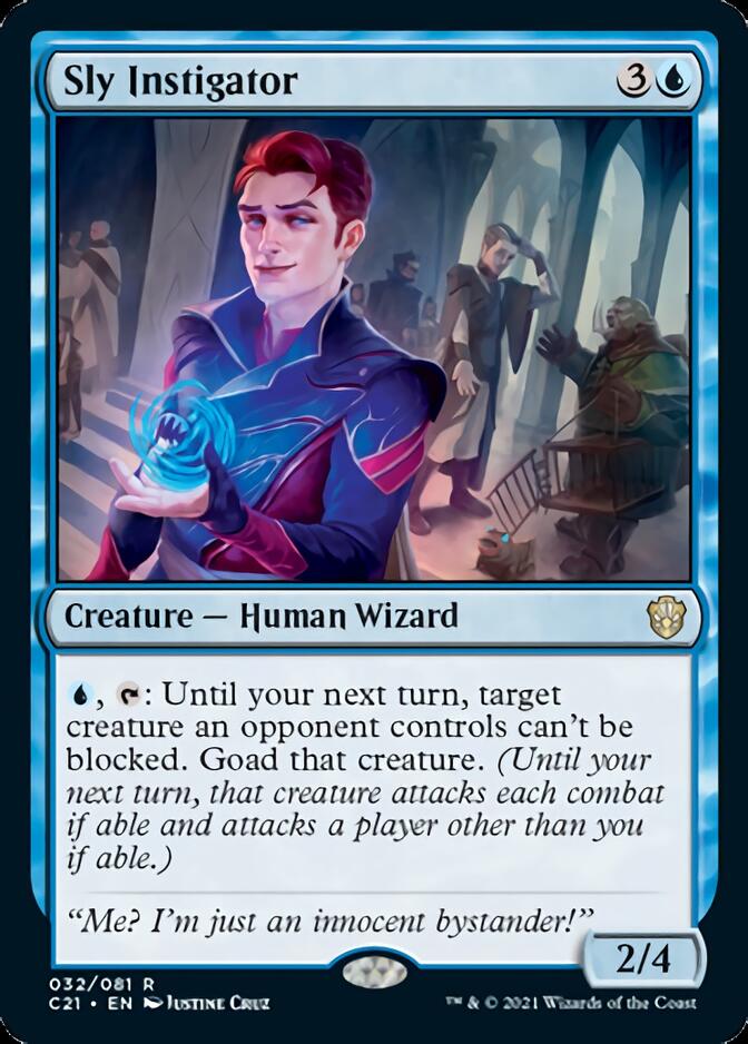 Sly Instigator [Commander 2021] | The Time Vault CA