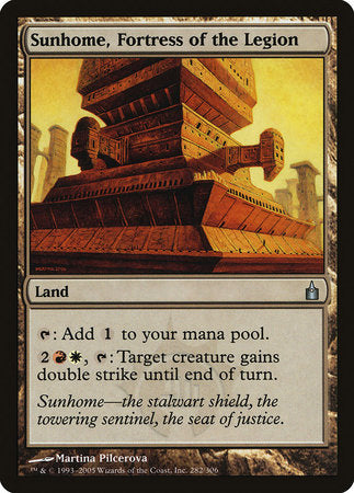 Sunhome, Fortress of the Legion [Ravnica: City of Guilds] | The Time Vault CA